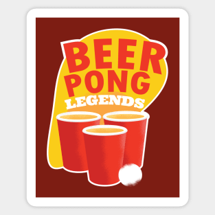 Beer Pong Legends Sticker